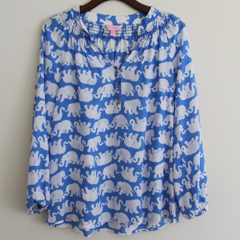 Lilly Pulitzer Elephant Elsa